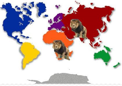 Unde locuiesc leii animalele? Leul african