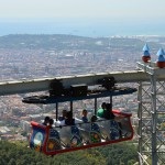 Tibidabo Mountain în Barcelona, ​​locația pe hartă cum să obțineți