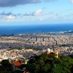 Tibidabo Mountain în Barcelona, ​​locația pe hartă cum să obțineți