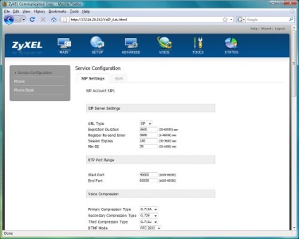 Centrul de internet zyxel max-206m2 cu suport wimax în rețeaua yota