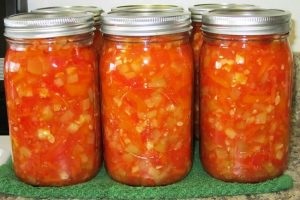 Zucchini pentru iarnă cu pastă de tomate - furling pentru iarnă