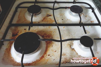 Cum să curățați grătarul unui aragaz de gătit acasă