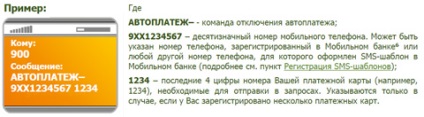 Cum să dezactivați plata automată în Banca de Economii