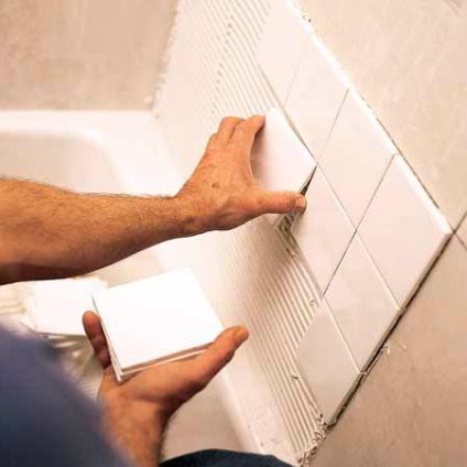 Cum de a calcula țiglă pentru baie, repararea de apartamente cu propriile mâini