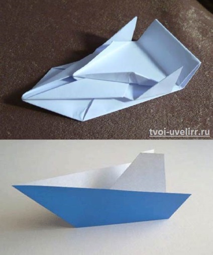 Cum să faci o barcă de hârtie, bijutierul tău