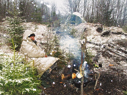 Cum să supraviețuiască în timpul iernii în pădure - vânătoare