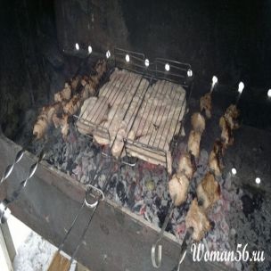 Cum să înmoi un kebab shish