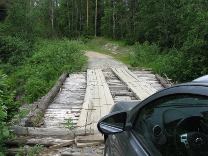 Карелия в колата, отново на пътя