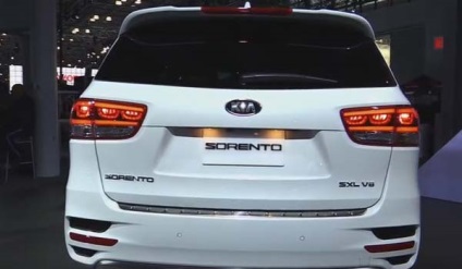 Kia sorento 2017 2018 új karosszéria és árak a fotók elsődleges, vélemények