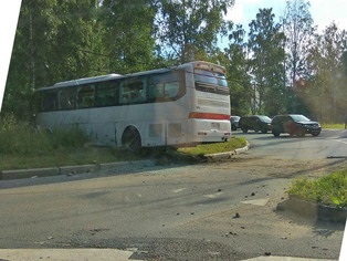 Reducerea pe autostrada Vyborg 