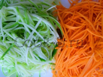 Salată coreeană de morcovi și dovlecei - rețetă pas cu pas cu fotografii, salate