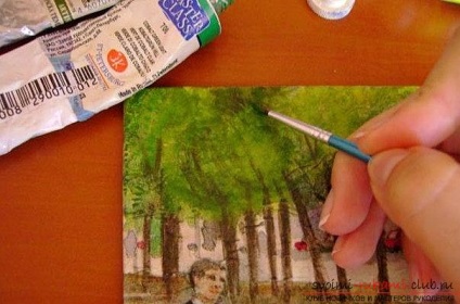 Decupaj frumos al picturii cu mâinile tale - lecții și fotografii ale operelor