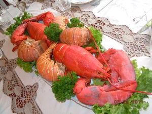 Lobster - rețetă frumos mare cu fotografii