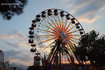 Lunapark în antalya, sau cea mai teribilă atracție din viața mea, călătoriți cu primăvara Irina