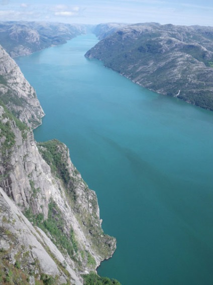 Ljuse-fjord, descriere norvegiană, fotografie, unde se află pe hartă, cum se ajunge