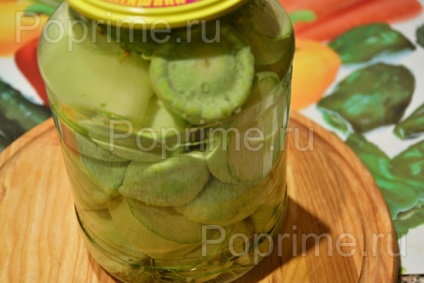 Marinated patissons cu dovlecei - retete