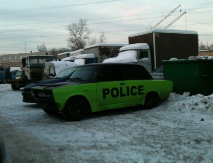 Masinile de politie sunt in afara legii