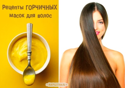 Maszk a hajhoz mustárral ellenőrizve