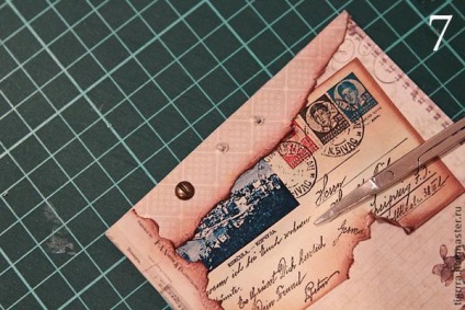 Mk scrisoare poștală veche - târg de maeștri - manual, manual
