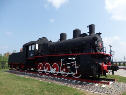 Muzeul de locomotive cu aburi din Rusia în Nižni Novgorod după reconstrucție