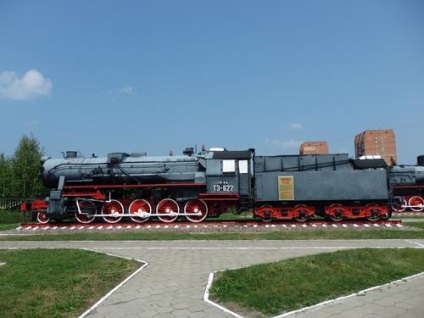 Muzeul de locomotive cu aburi din Rusia în Nižni Novgorod după reconstrucție