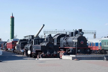 Muzeul locomotivelor cu aburi din Novosibirsk
