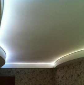Stretch ceilings clipso (clip-on) a st.petersburg, árak mennyezet clipso a telepítés, fotó -