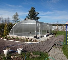 Baldachin pentru piscină, cumpăra un pavilion glisant în Sankt Petersburg