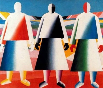 Descrierea imaginii lui Kazimir Malevich 