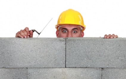 Erori în construirea de pereți cum să se stabilească și cum să nu permită