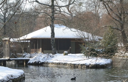 Park angol kert Münchenben (Németország)