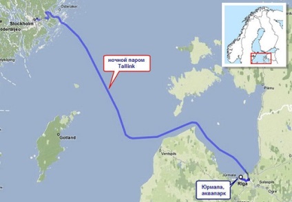 Ferry Riga-Stockholm - menetrend szerinti menetrend, menetrend, jegyárak és vásárlás, hivatalos honlap,