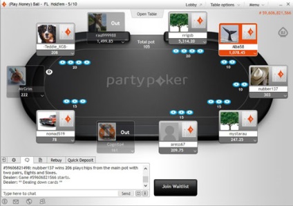 Partypoker felülvizsgálata, partypoker bónusz