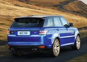 Петербург Motor Show, Range Rover Sport SVR само стръмни планини