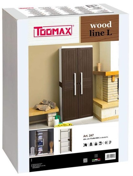 Dulapuri și dulapuri din plastic pentru toomax - cumpărați confort și frumusețe