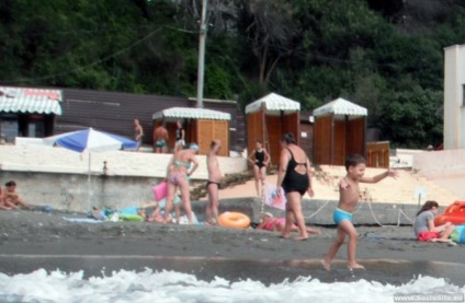 Beach Албатрос Сочи - един от най-добрите плажове в Сочи