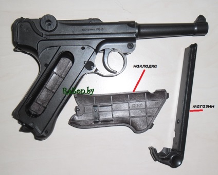 Pneumatikus parabellum pisztoly umarex p 08 (luger) - szétszerelés és javítás - pneumatikus