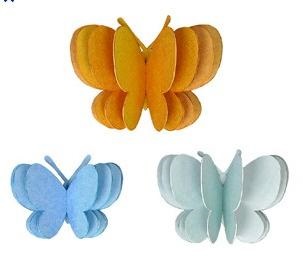 Aranjament de hârtie tip 1 fluture - fluture manual