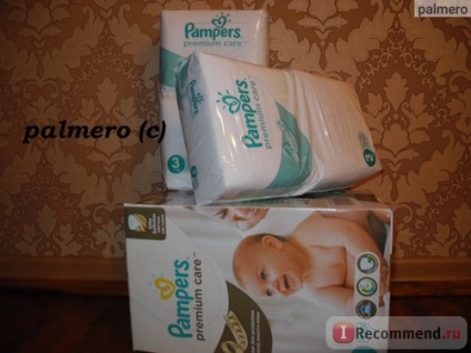 Scutece pampers premium de îngrijire - 