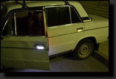 Iluminarea manerei ușilor exterioare și interioare VAZ 2106, schema-auto-meșteșuguri pentru autovehicule cu mâinile lor