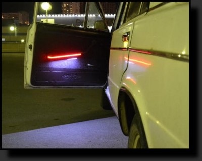 Iluminarea manerei ușilor exterioare și interioare VAZ 2106, schema-auto-meșteșuguri pentru autovehicule cu mâinile lor