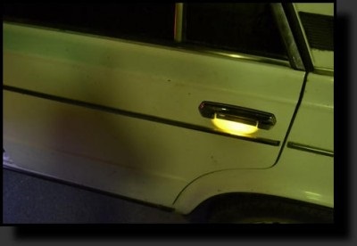 Külső és belső ajtókilincsek megvilágítása VAZ 2106, saját autókra tervezett autókereskedelem