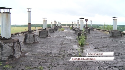 Acoperișul scurs al spitalului districtului Tutaev va fi reparat