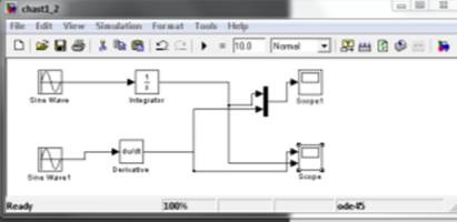 Lucrul cu pachetul simulink