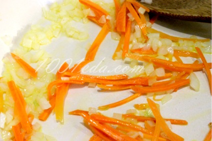 Reteta de paste cu ceapa si morcovi - paste din 1001 mancaruri