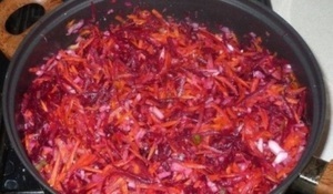 Reteta pentru borscht pentru iarnă cu selecția de sfeclă de ingrediente și gătit pas cu pas