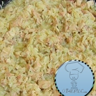 Risotto csirke egyszerű recept fotóval otthon