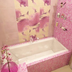 Rózsaszín Fürdőszoba Tile Tervezők Ajánlás