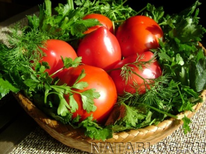 Salată de tomate cu ouă și țelină, natablog