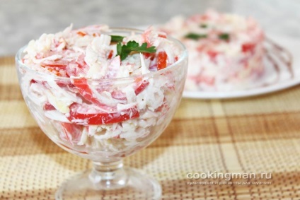 Salata de salata rosie - mancare pentru barbati